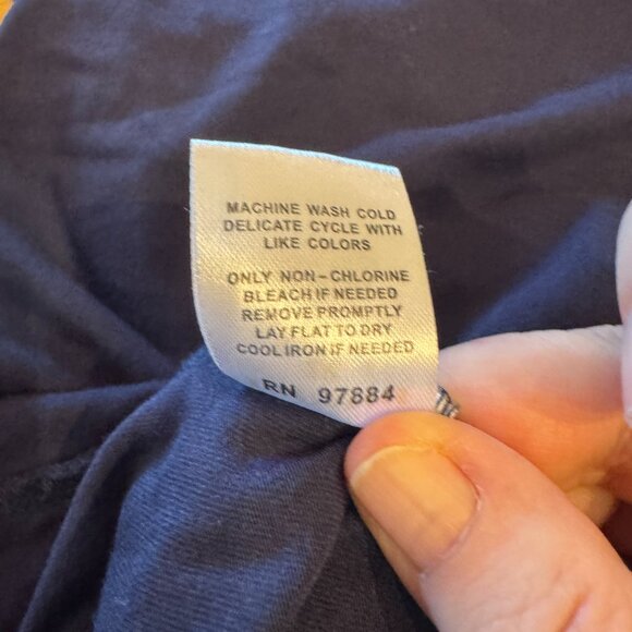 Tart Midi Wrap Dress - 2X - navy - Picture 2 of 6